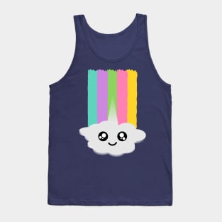 Happy Pastel Cloud Tank Top